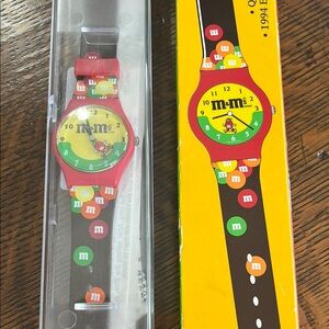 M&M'S Colorful Watch - Red, Green, Yellow